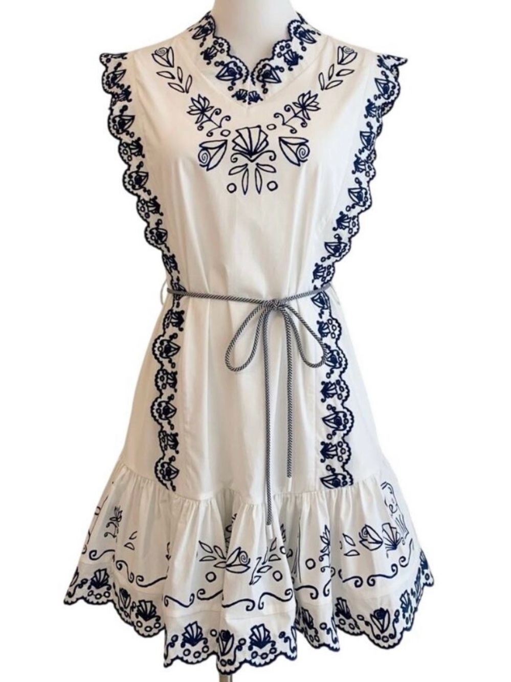 Alemais leela embroidered mini dress - Picture 2 of 2